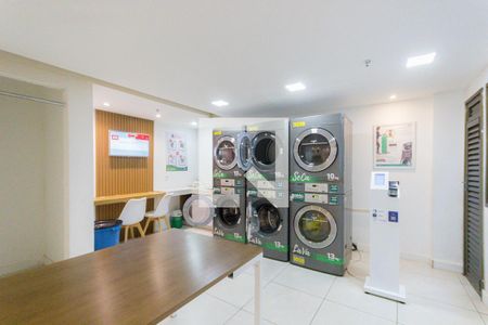 Studio para alugar com 38m², 1 quarto e 1 vagaLavanderia