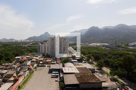 Vista da Varanda da Sala de kitnet/studio para alugar com 1 quarto, 38m² em Jacarepaguá, Rio de Janeiro