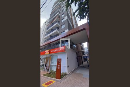 Studio para alugar com 26m², 1 quarto e sem vaga Studio para alugar com 26m², 1 quarto e sem vagaFachada