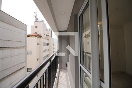 Studio para alugar com 26m², 1 quarto e sem vaga Studio para alugar com 26m², 1 quarto e sem vagaSacada