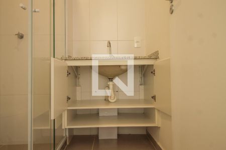 Studio para alugar com 26m², 1 quarto e sem vaga Studio para alugar com 26m², 1 quarto e sem vagaBanheiro