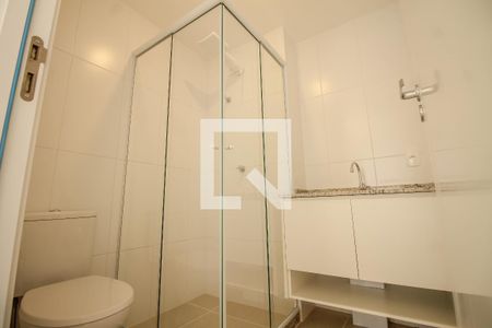 Studio para alugar com 26m², 1 quarto e sem vaga Studio para alugar com 26m², 1 quarto e sem vagaBanheiro