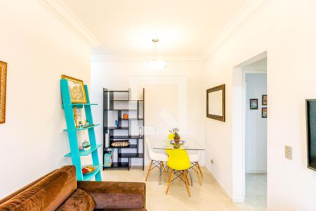 Sala de apartamento para alugar com 2 quartos, 51m² em Chácara Santo Antônio (zona Sul), São Paulo