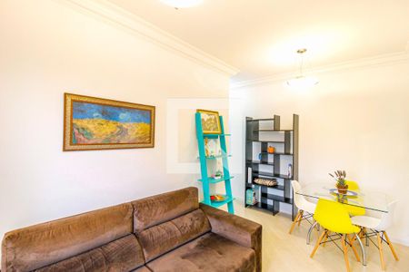 Sala de apartamento para alugar com 2 quartos, 51m² em Chácara Santo Antônio (zona Sul), São Paulo