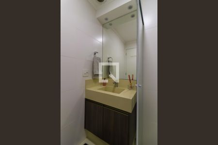 Banheiro da Suíte de apartamento para alugar com 2 quartos, 62m² em Jardim Monte Kemel, São Paulo