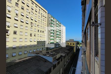 Vista de apartamento para alugar com 1 quarto, 75m² em Aparecida, Santos
