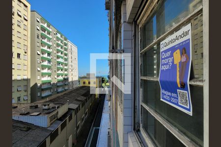 Vista de apartamento para alugar com 1 quarto, 75m² em Aparecida, Santos