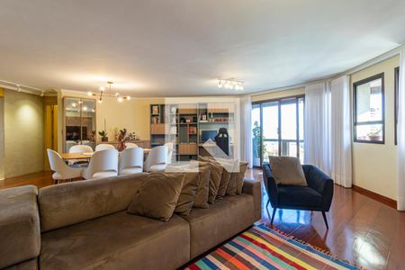 Sala de apartamento para alugar com 5 quartos, 200m² em Vila Assunção, Santo André