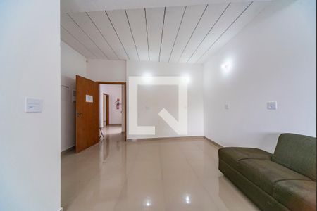 Sala e Quarto de kitnet/studio para alugar com 1 quarto, 45m² em Jardim Bom Pastor, Santo André