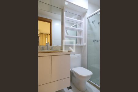 Apartamento à venda com 65m², 1 quarto e 1 vagaBanheiro da suíte