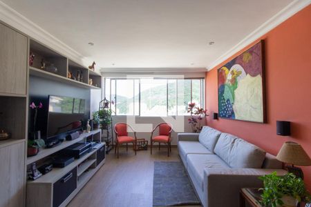 Sala de apartamento à venda com 3 quartos, 99m² em Humaitá, Rio de Janeiro