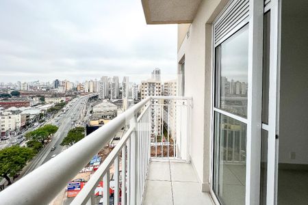 Varanda de apartamento à venda com 2 quartos, 35m² em Bom Retiro, São Paulo