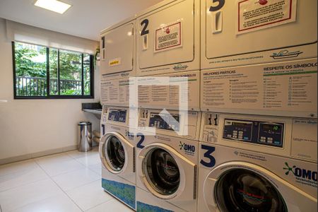 Apartamento à venda com 49m², 2 quartos e 1 vaga Apartamento à venda com 49m², 2 quartos e 1 vagaÁrea comum - Lavanderia