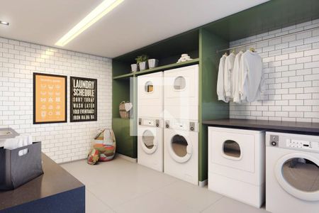 Apartamento para alugar com 40m², 1 quarto e 1 vagaÁrea comum - Lavanderia