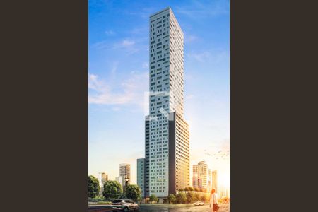 Apartamento para alugar com 40m², 1 quarto e 1 vagaFachada do Condomínio