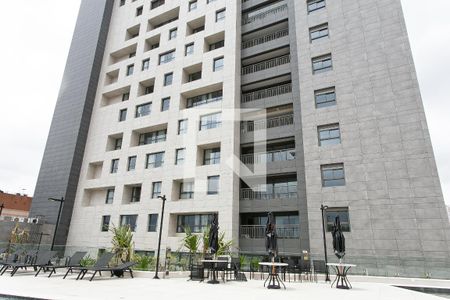 Apartamento para alugar com 40m², 1 quarto e 1 vagaFachada do Condomínio