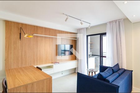 Sala de kitnet/studio para alugar com 1 quarto, 38m² em Mirandópolis, São Paulo