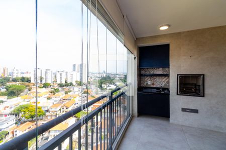 Varanda/Churrasqueira de apartamento à venda com 2 quartos, 60m² em Vila Gomes, São Paulo