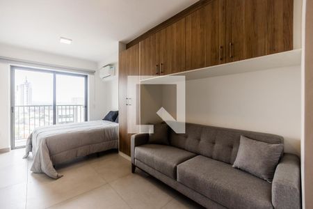 Sala de apartamento para alugar com 1 quarto, 28m² em Pinheiros, São Paulo