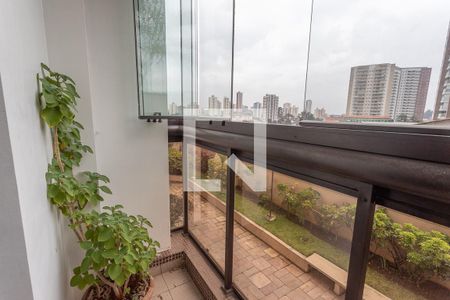 Apartamento à venda com 120m², 3 quartos e 2 vagasVaranda da suíte 