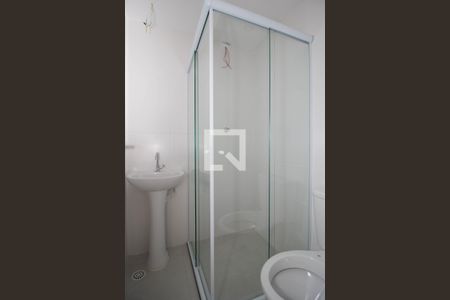 Apartamento para alugar com 28m², 1 quarto e sem vaga Apartamento para alugar com 28m², 1 quarto e sem vagaBanheiro da Suíte