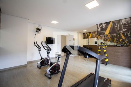 Apartamento para alugar com 28m², 1 quarto e sem vaga Apartamento para alugar com 28m², 1 quarto e sem vagaÁrea comum - Academia