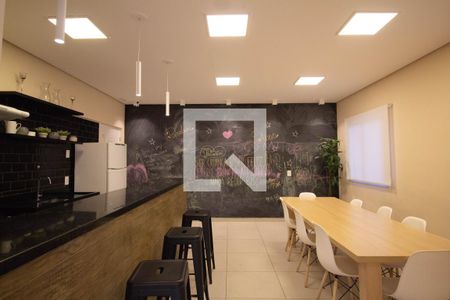 Apartamento para alugar com 28m², 1 quarto e sem vaga Apartamento para alugar com 28m², 1 quarto e sem vagaÁrea comum - Salão de festas