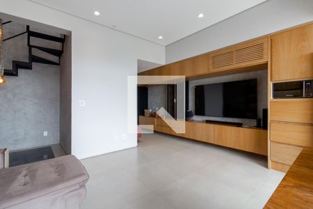 Sala de apartamento à venda com 1 quarto, 89m² em Moema, São Paulo