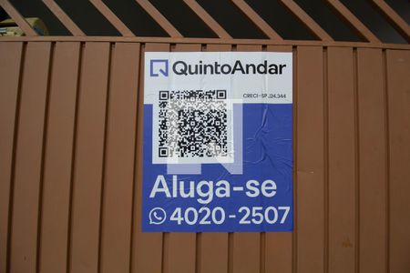Casa para alugar com 100m², 3 quartos e 1 vagaPlaca na Fachada