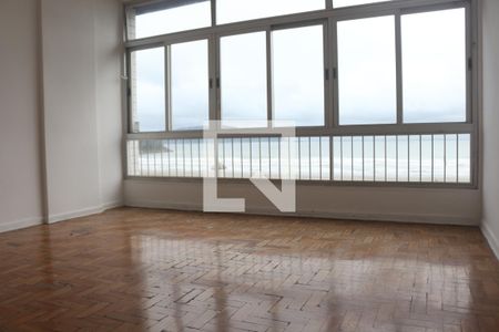 Sala de apartamento para alugar com 3 quartos, 90m² em Itararé, São Vicente
