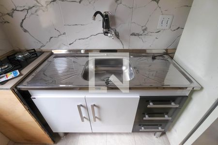 Detalhe cozinha de kitnet/studio para alugar com 1 quarto, 20m² em Sapopemba, São Paulo