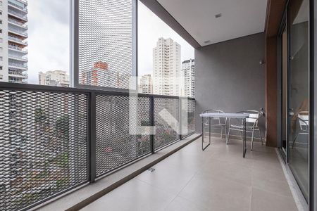 Varanda de apartamento para alugar com 1 quarto, 38m² em Pinheiros, São Paulo