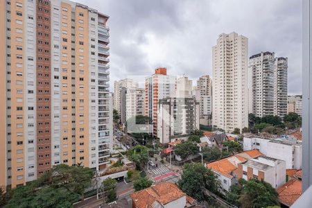 Varanda - Vista de apartamento para alugar com 1 quarto, 38m² em Pinheiros, São Paulo