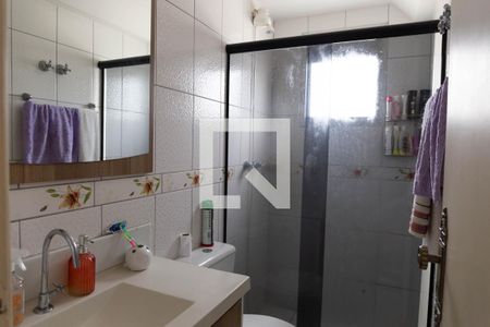 banheiro suite de apartamento à venda com 3 quartos, 70m² em Vila das Mercês, São Paulo