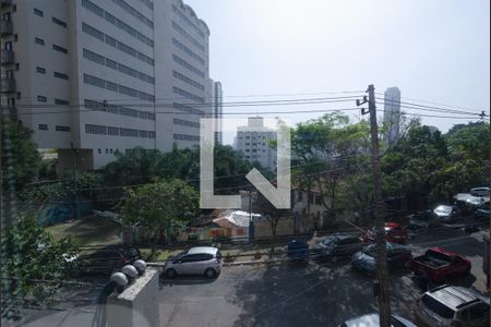 Varanda - Vista de apartamento para alugar com 1 quarto, 25m² em Vila Mariana, São Paulo