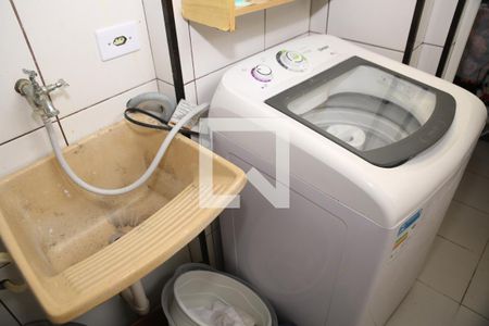 Cozinha de apartamento para alugar com 2 quartos, 85m² em Caiçara, Praia Grande