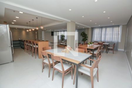 Apartamento para alugar com 30m², 1 quarto e 1 vaga Apartamento para alugar com 30m², 1 quarto e 1 vagaÁrea comum - Salão de festas