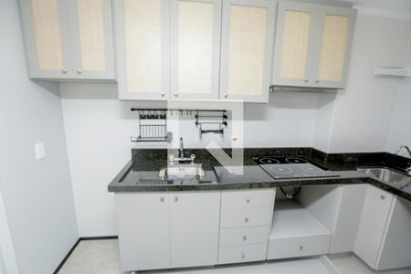 cozinha de apartamento para alugar com 1 quarto, 30m² em Farroupilha, Porto Alegre