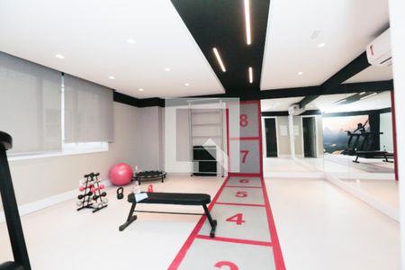 Apartamento para alugar com 30m², 1 quarto e 1 vaga Apartamento para alugar com 30m², 1 quarto e 1 vagaAcademia