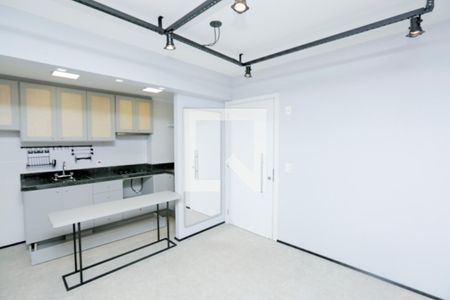 Sala - cozinha de apartamento para alugar com 1 quarto, 30m² em Farroupilha, Porto Alegre