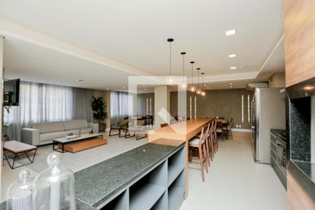Apartamento para alugar com 30m², 1 quarto e 1 vaga Apartamento para alugar com 30m², 1 quarto e 1 vagaÁrea comum - Salão de festas