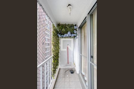 Varanda do Quarto 1 de apartamento para alugar com 3 quartos, 56m² em Brás, São Paulo