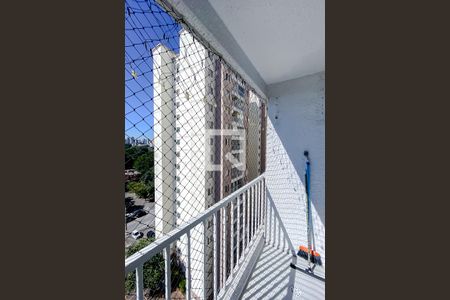 Varanda da Sala de apartamento para alugar com 2 quartos, 56m² em Brás, São Paulo