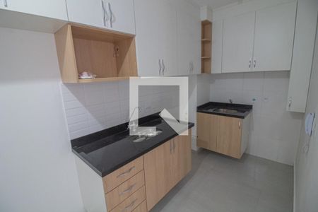 Cozinha de apartamento para alugar com 2 quartos, 33m² em Santo Amaro, São Paulo