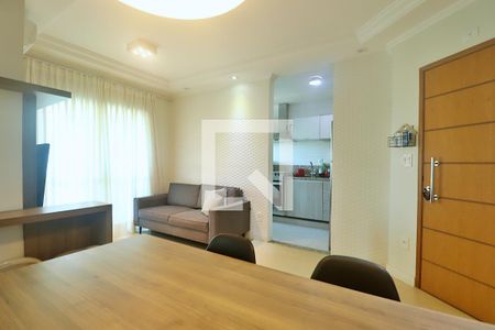 Sala de apartamento à venda com 2 quartos, 67m² em Bangú, Santo André