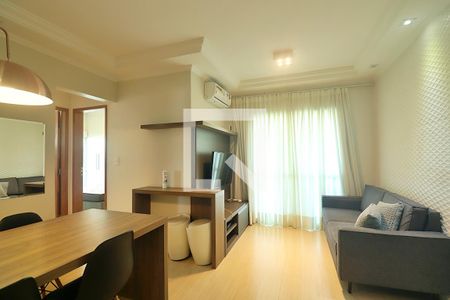 Sala de apartamento à venda com 2 quartos, 67m² em Bangú, Santo André