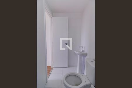 Banheiro da Suíte de apartamento à venda com 1 quarto, 28m² em Jardim Adutora, São Paulo