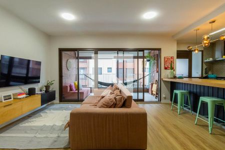 Sala de apartamento à venda com 3 quartos, 108m² em Vila Monumento, São Paulo