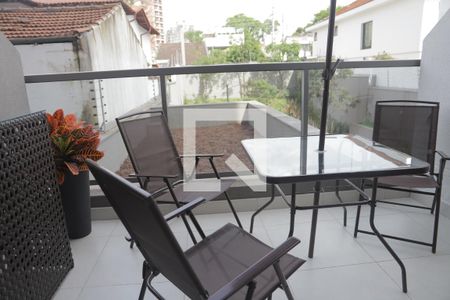 varanda de apartamento para alugar com 1 quarto, 38m² em Mirandópolis, São Paulo
