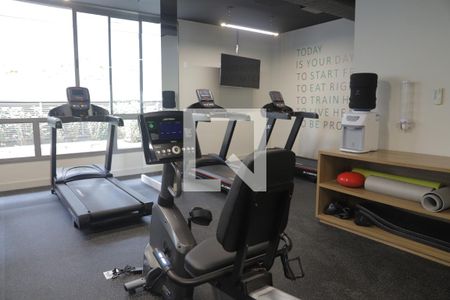 Apartamento para alugar com 38m², 1 quarto e sem vagaAcademia